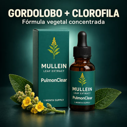 Mullein Gotas para los Pulmones